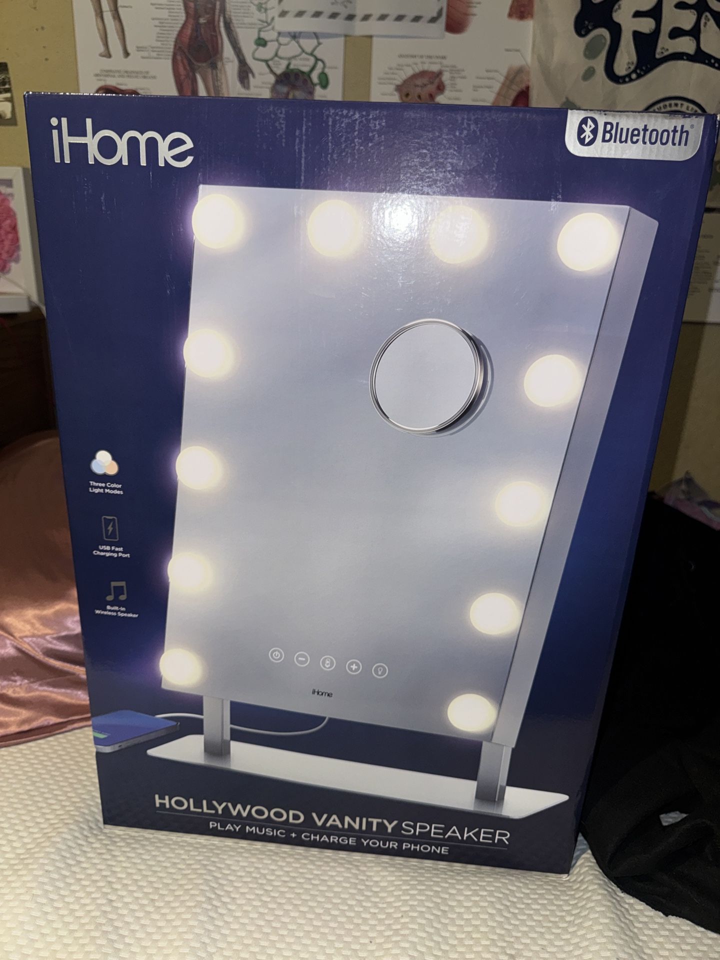 Brand New Vanity/Bluetooth Speaker/Charger