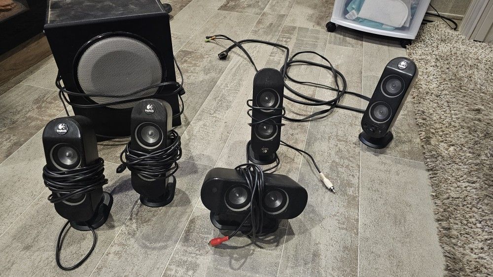 Logitech 5.1 Channel PC Speaker System