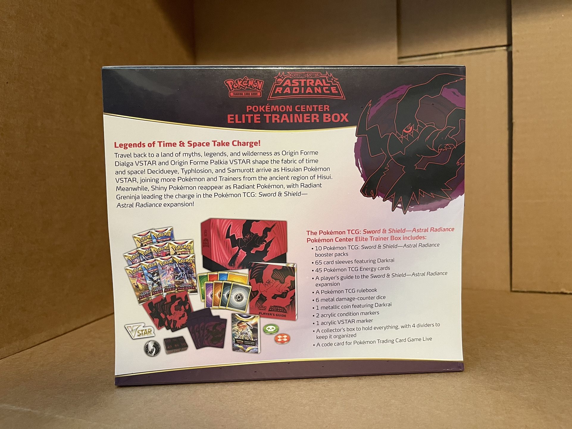 Pokemon Center Sword & Shield Astral Radiance Elite Trainer Box with  Display Case for Sale in Calimesa, CA - OfferUp