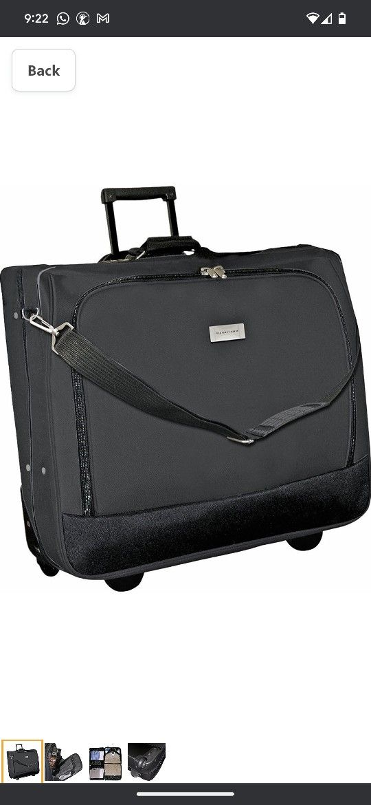 Geoffrey Beene Deluxe Rolling Garment Bag