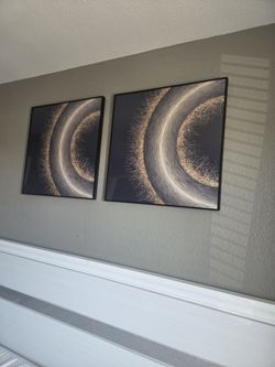 Set of two wall art