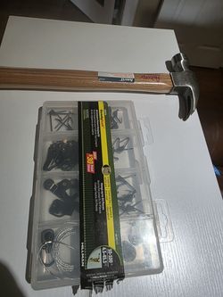 Anvil Hammer + Hillman Picture-Hanging Kit