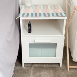 White Nightstand 