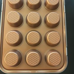Copper Muffin Pan