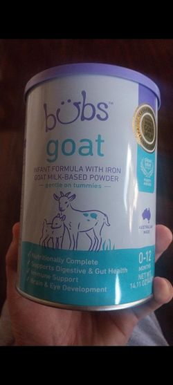 BUBS GOAT MILK 14.11 OUNCE 
8 CANS AVAILABLE ALL FOR $220 CASH OR BEST OFFER ALL BRAND NEW AND SEALED 
(DELIVERY IS AVAILABLE)