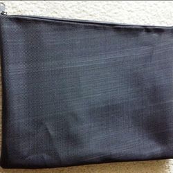 Brand NEW Mesh Bags Black Zipped 10.25" x 13" PVC Flexible Light Sturdy Laptop