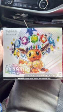 Pokémon prismatic evolution, Scarlet, and Violet