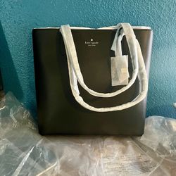 Kate Spade Brynn Black Faux Leather Tote KG109