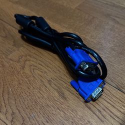 VGA Male-to-Male 6ft Cable