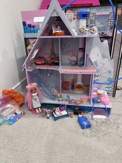 lol Toy Winter Cabin House
