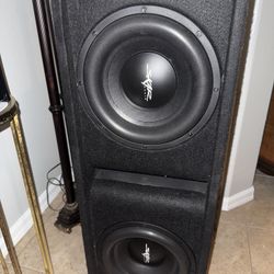 skarr audio, 2 12 inch subs