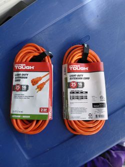 🔌 Extension Cord 25 FT – Outdoor/Indoor – NEW – $5 Each (2 Available