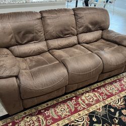 Recliner sofa And Love Seat