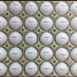 30 Titleist TruFeel Golf Balls Mixed Grade Lot A43
