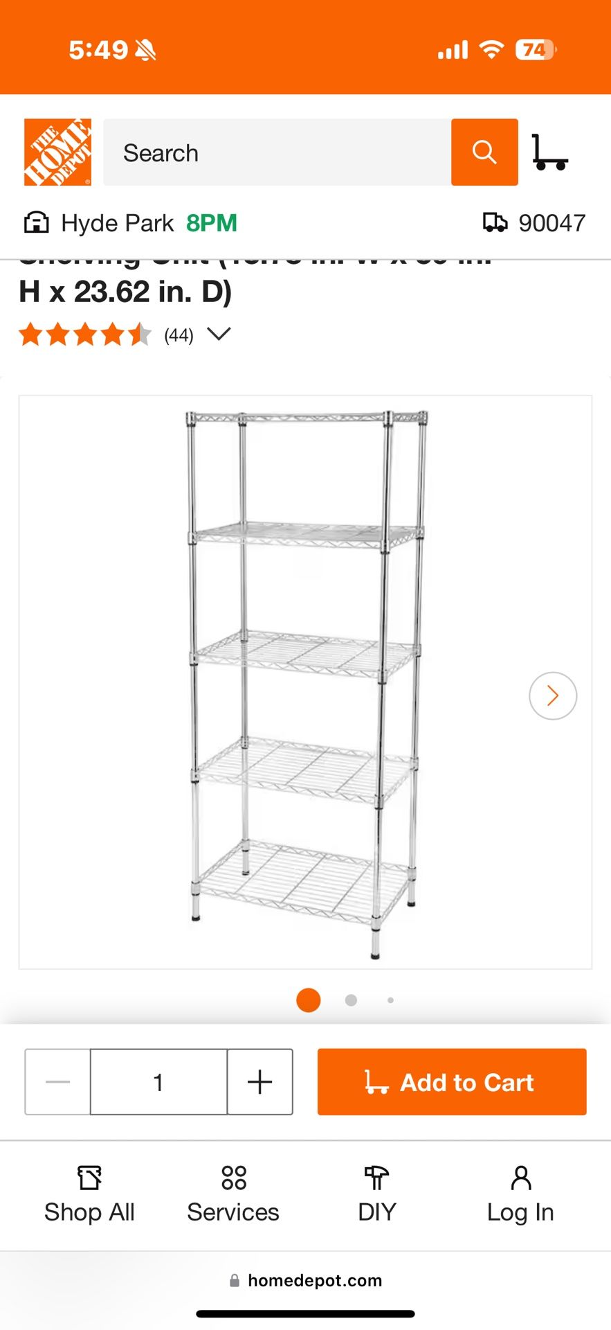 Metal Wire Rack Storage/ Bakers Rack