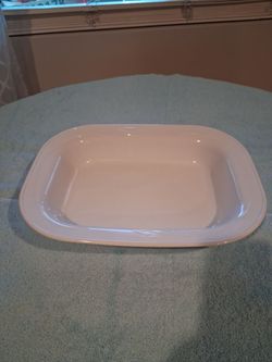 15×3  white Bake dish