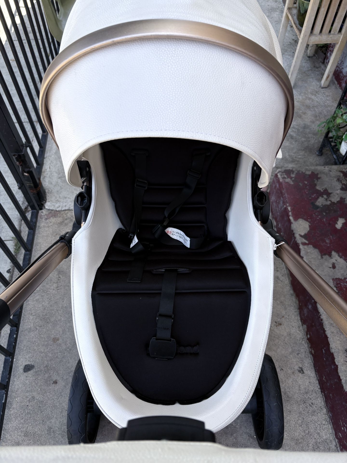 Leather Stroller