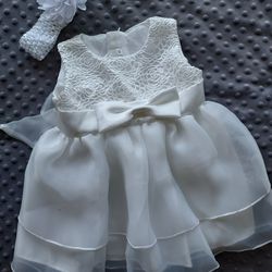Beautiful Elegant Dress for 12 months old girl BRAND NEW!
