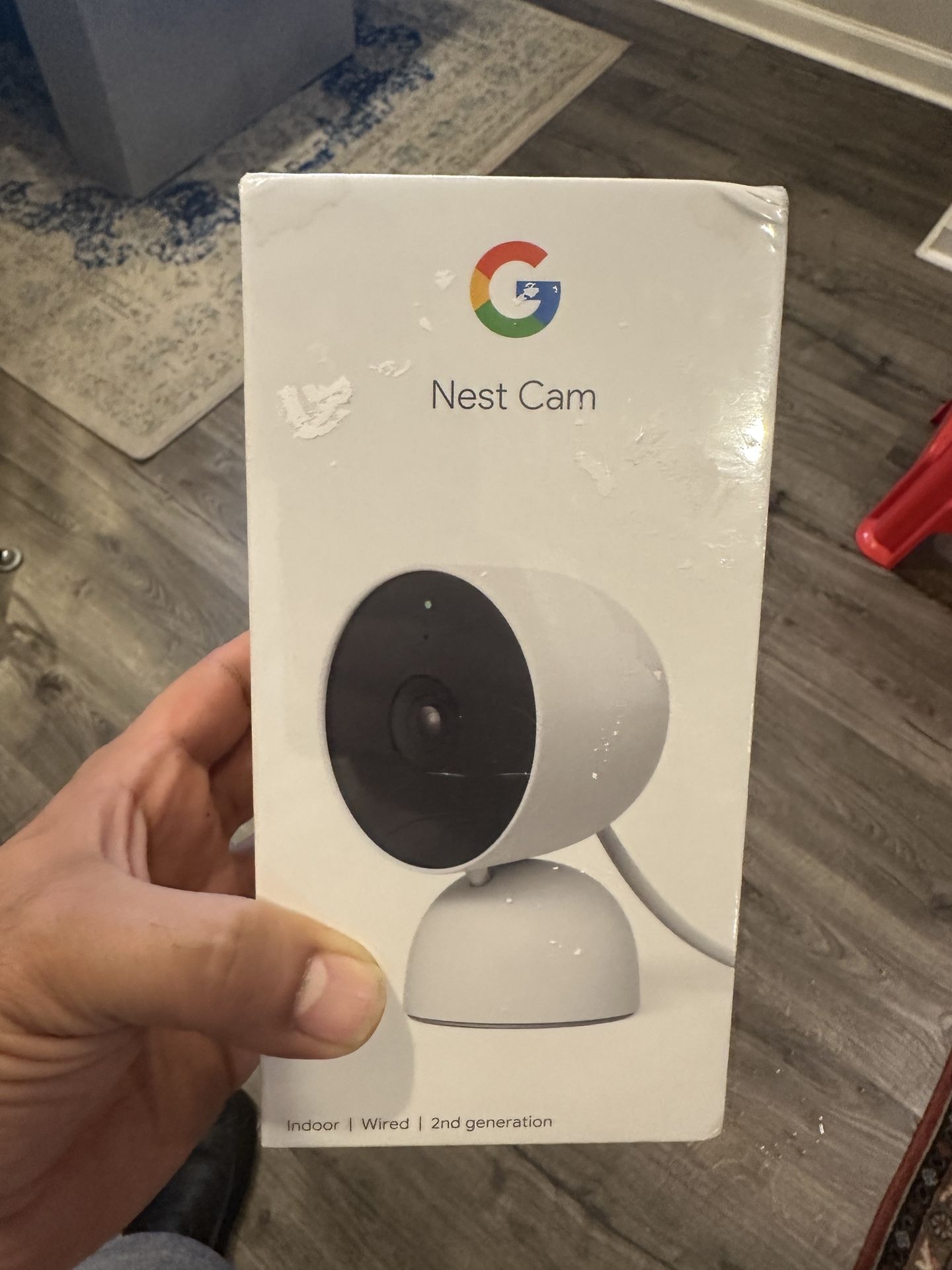 Brand New Indoor Nest Cam, Wired 2nd Generation 