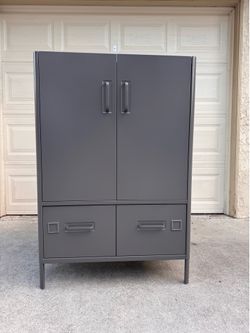 IKEA IDÅSEN Metal Cabinet with doors and drawers
