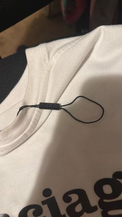 White Balenciaga Tee
