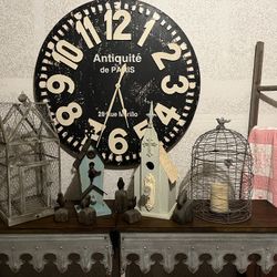 Cute Bird Cages And Iron Birds 