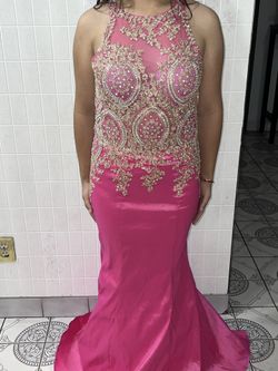 Pink dress