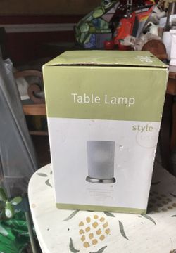 New inbox table lamp