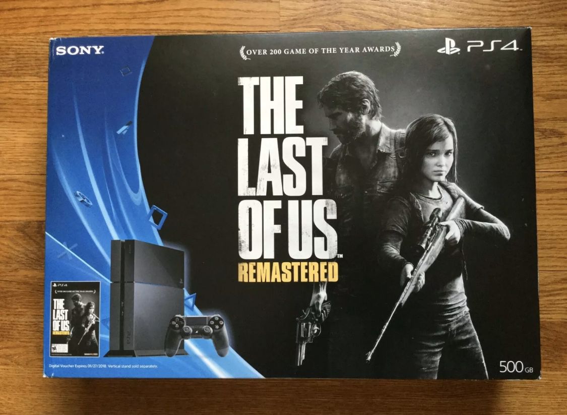 PLAY STATION 4 ( the last of us) read description