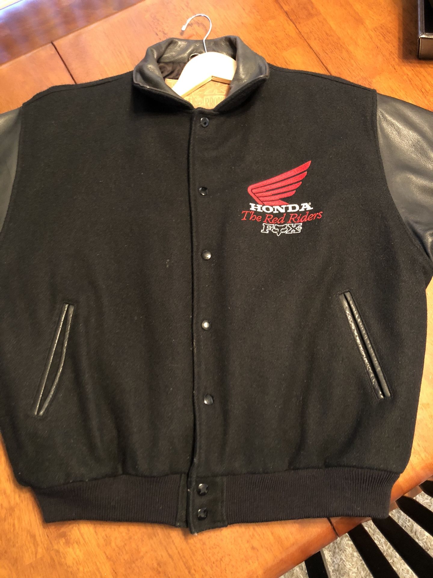 Vintage Fox Honda Ride Red XL jacket