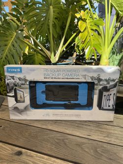 Type - S Solar Powered Wireless Backup Camera 