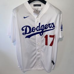 La Dodgers White Jersey For Ohtani New With Tags Available All Sizes 