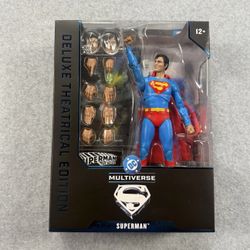 McFarlane DC Multiverse Deluxe Edition Superman: The Movie 1978 7” Action Figure
