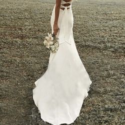 Ivory Bridal Gown-Sz 8