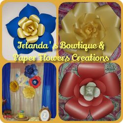 Paper Flowers For Any Occasion or decoration
