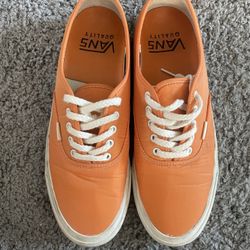 Orange Vans 