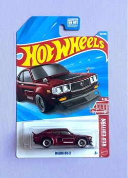 Hot wheels Red Edition Mazda RX-3