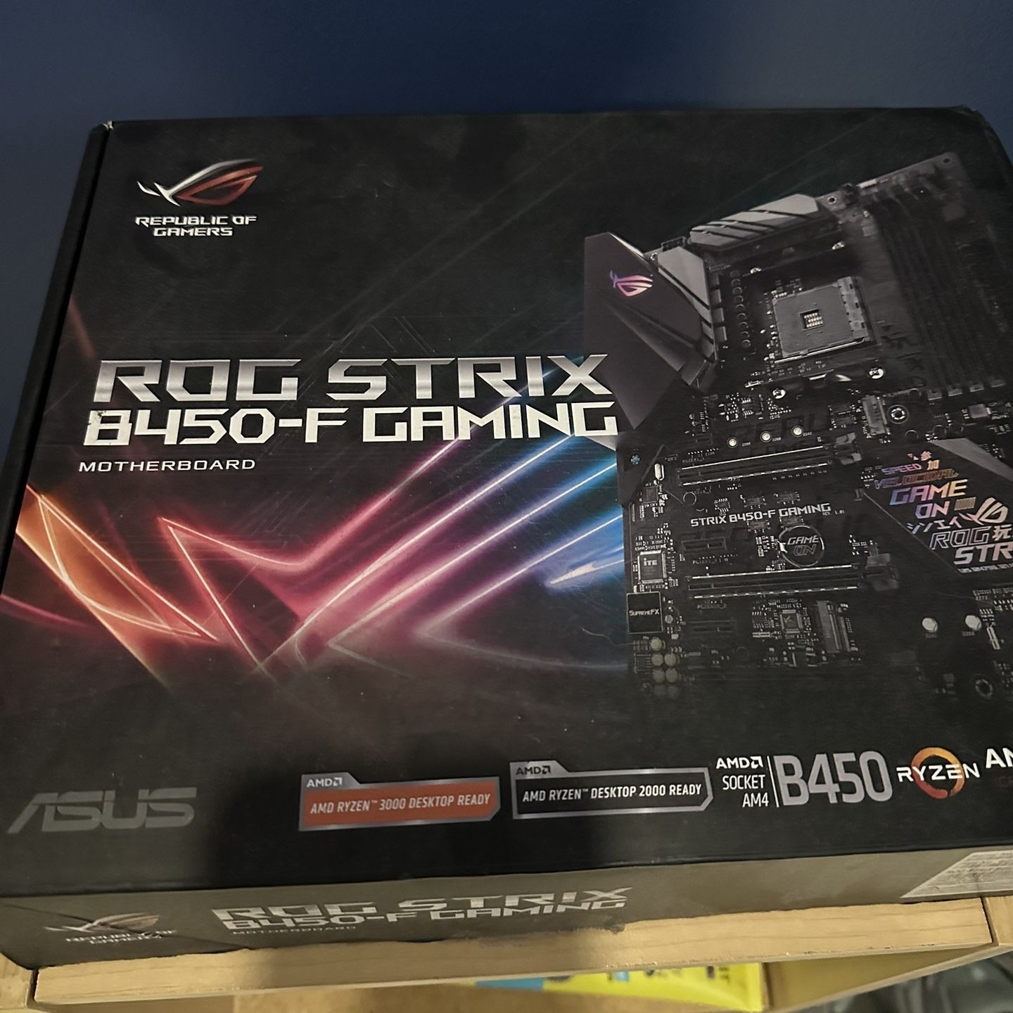 ASUS ROG STRIX B450 F Gaming Motherboard for Sale in Naples FL