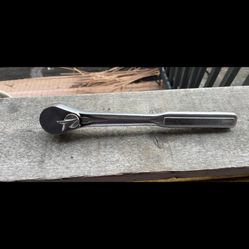 Vintage Craftsman Flying V 1/2 Inch Drive Ratchet Forged In USA