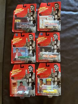 Johnny Lightning 1/64 Scale Cars 6 Elvis Presley Cars