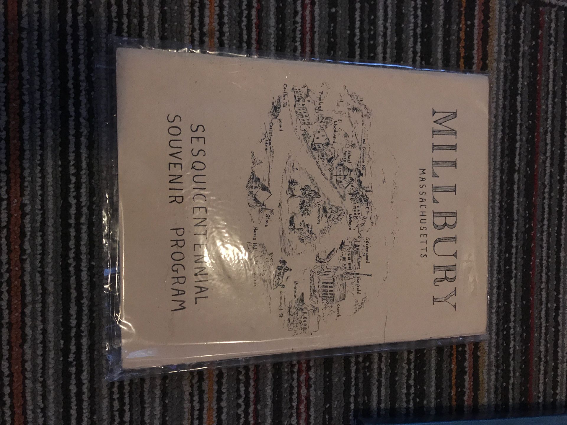 millbury massachusetts sesquicentennial souvenir program