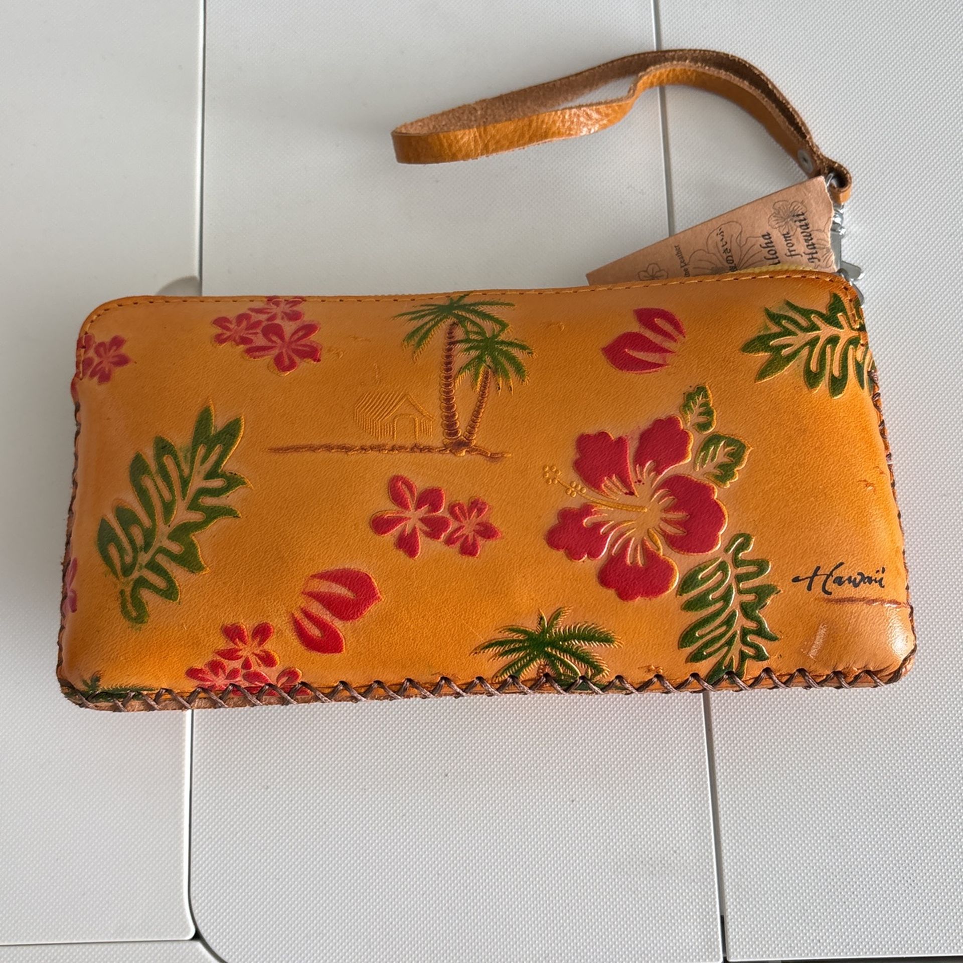 Handmade Genuine Leather Small Carry Wallet/purse