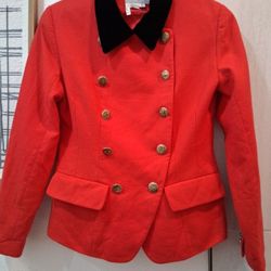 Bloomingdales Double Breasted Wool Jacket 