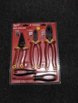 MILWAUKEE 5PC INSULATED HAND TOOL SET