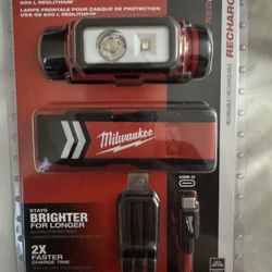 Milwaukee redfuel rechargeable headlamp 600 lumens