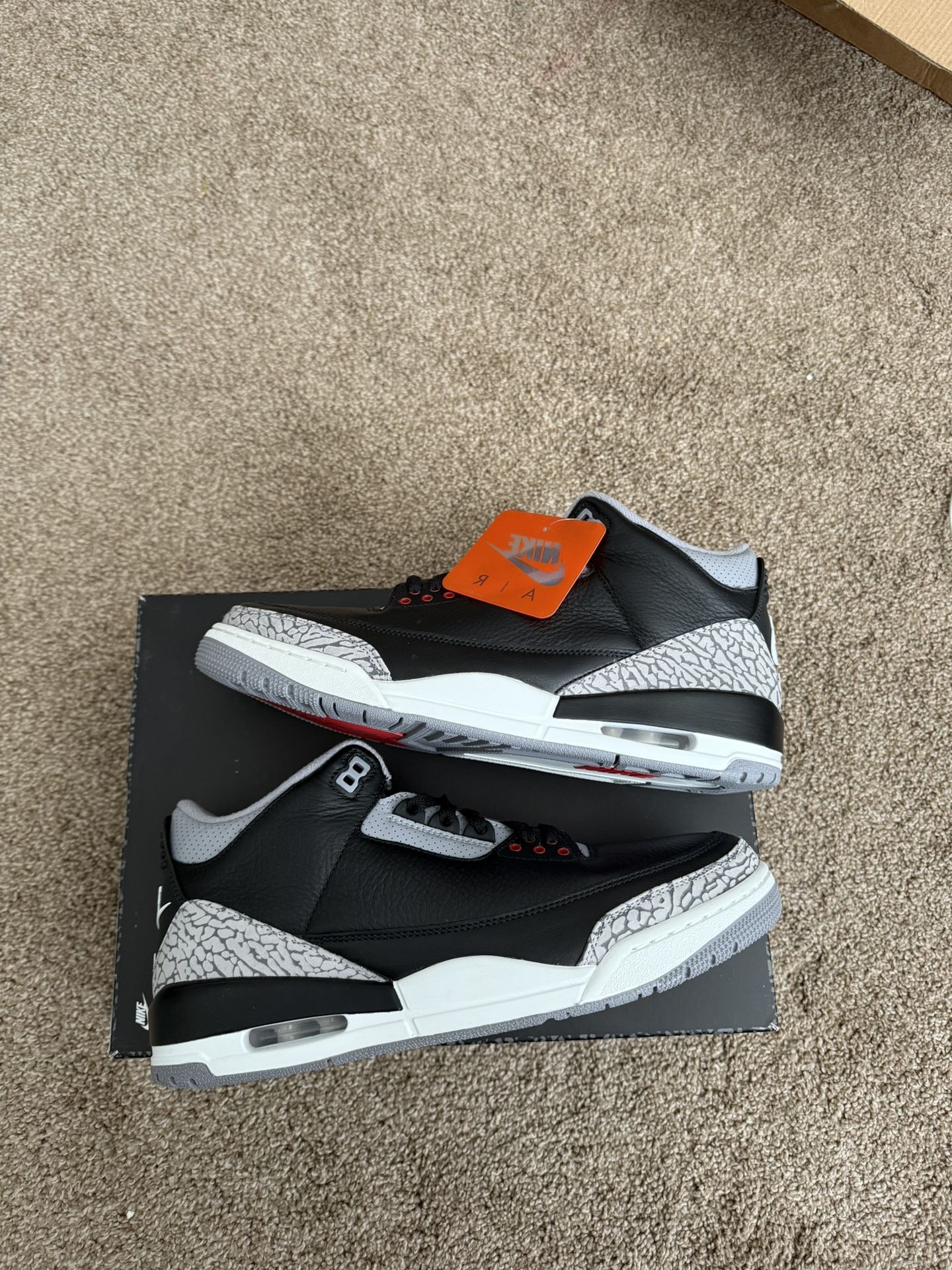 Jordan 3 Black Cement (2024