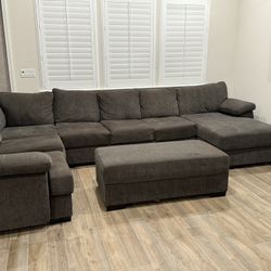 Sectional Couch Gray
