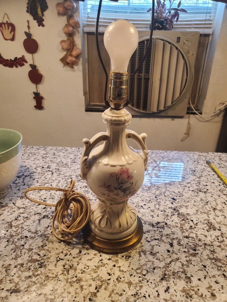 Vintage Porcelain lamp