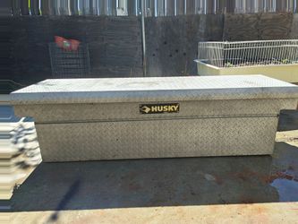 Husky Aluminum Diamond Plate Truck Tool Box