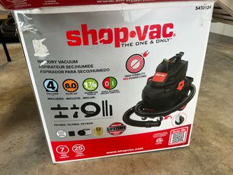 Shop-Vac 4 Gallon 6.0 HP Wet/Dry Vacuum